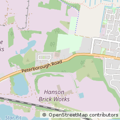 Map of Peterborough, Cambridgeshire