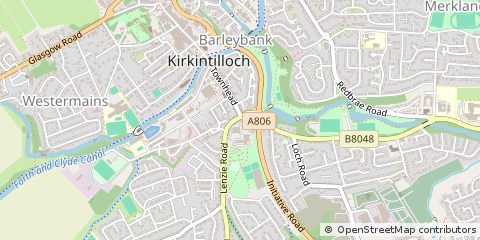 Map of Glasgow