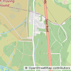 Map of Christchurch, Dorset