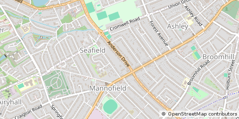 Map of Aberdeen