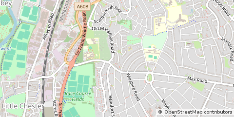 Map of Derby
