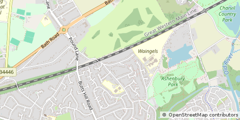 Map of Reading