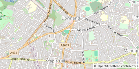 Map of Bristol