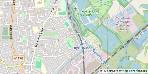Map of Hoddesdon