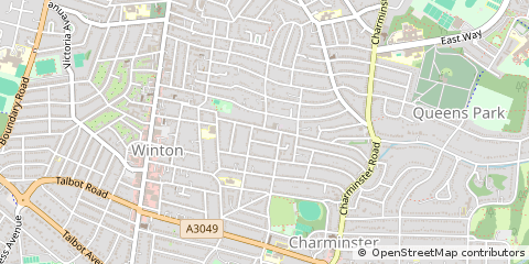 Map of Bournemouth