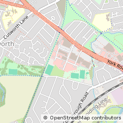 Map of Doncaster, South Yorkshire