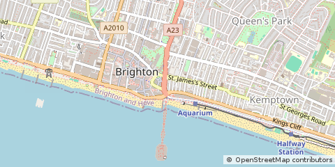 Map of Brighton