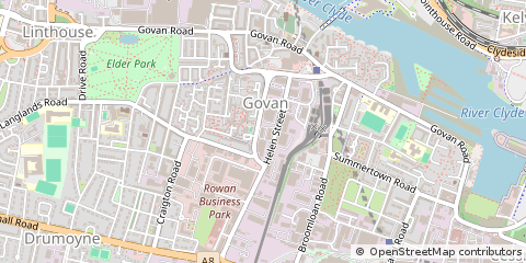 Map of Glasgow