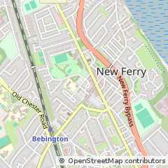 Map of NEW Ferry, Wirral