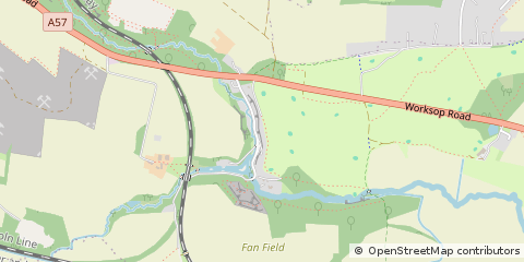 Map of Worksop