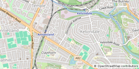 Map of Glasgow