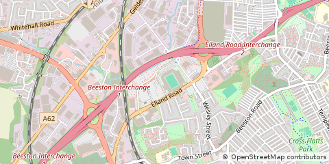 Map of Leeds