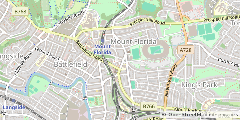 Map of Glasgow