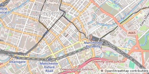 Map of Manchester