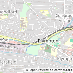 Map of Plymouth, Devon