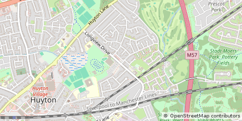 Map of Liverpool, Merseyside