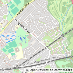 Map of Liverpool, Merseyside