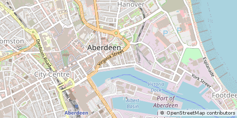 Map of Aberdeen
