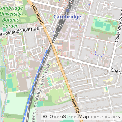 Map of Cambridge, Cambridgeshire