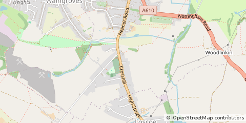 Map of Ripley, Derbyshire
