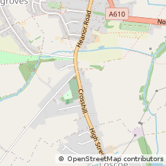 Map of Ripley, Derbyshire