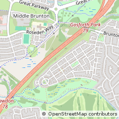 Map of Newcastle Upon Tyne