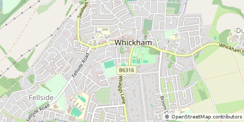 Map of Newcastle Upon Tyne