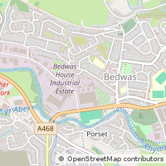 Map of Caerphilly