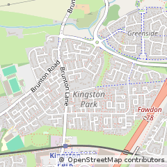 Map of Newcastle Upon Tyne