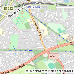 Map of Worsley, Manchester