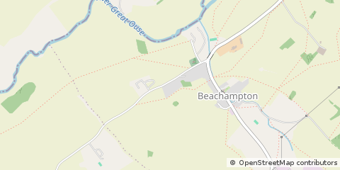 Map of Milton Keynes