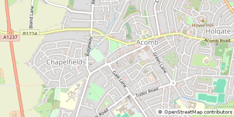 Map of York
