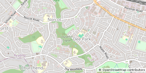 Map of Reading