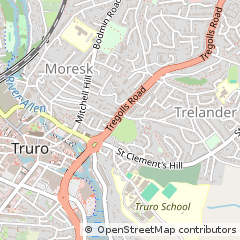 Map of Plymouth, Devon