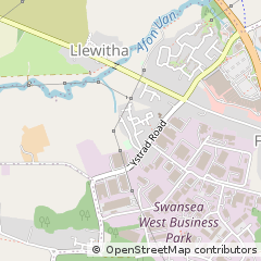 Map of Swansea