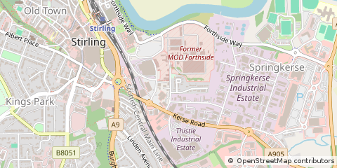 Map of Stirling