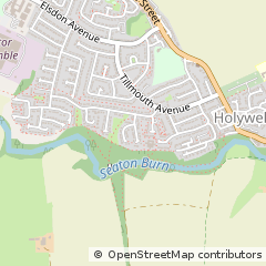 Map of Whitley BAY, Tyne & Wear