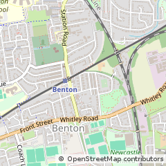 Map of Newcastle Upon Tyne
