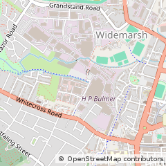 Map of Hereford