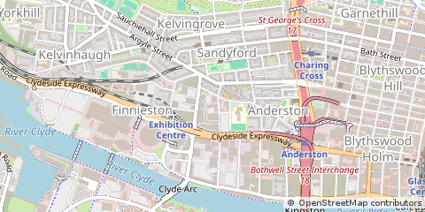 Map of Glasgow