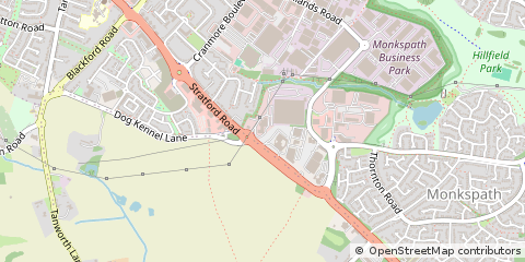 Map of Shirley, West Midlands