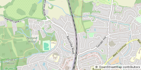 Map of Haywards Heath