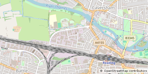 Map of Reading
