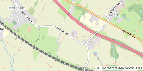 Map of Ashford