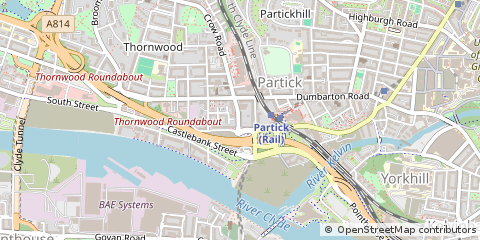 Map of Glasgow