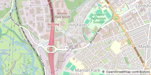 Map of Southampton