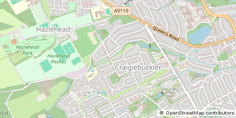 Map of Aberdeen
