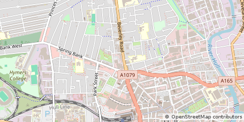 Map of Hull