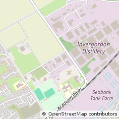 Map of Invergordon, Ross-Shire