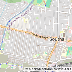 Map of Southall